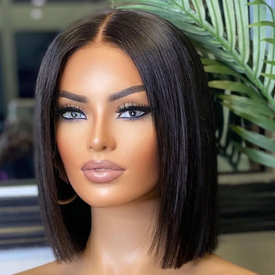 ReadytoGo Glueless 13x4 Lace Frontal Bob Remy Wig - Superlovehair
